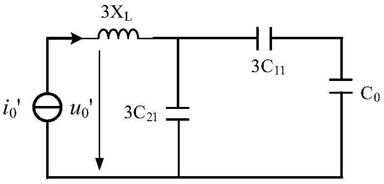 Capacitive current test method, device and system