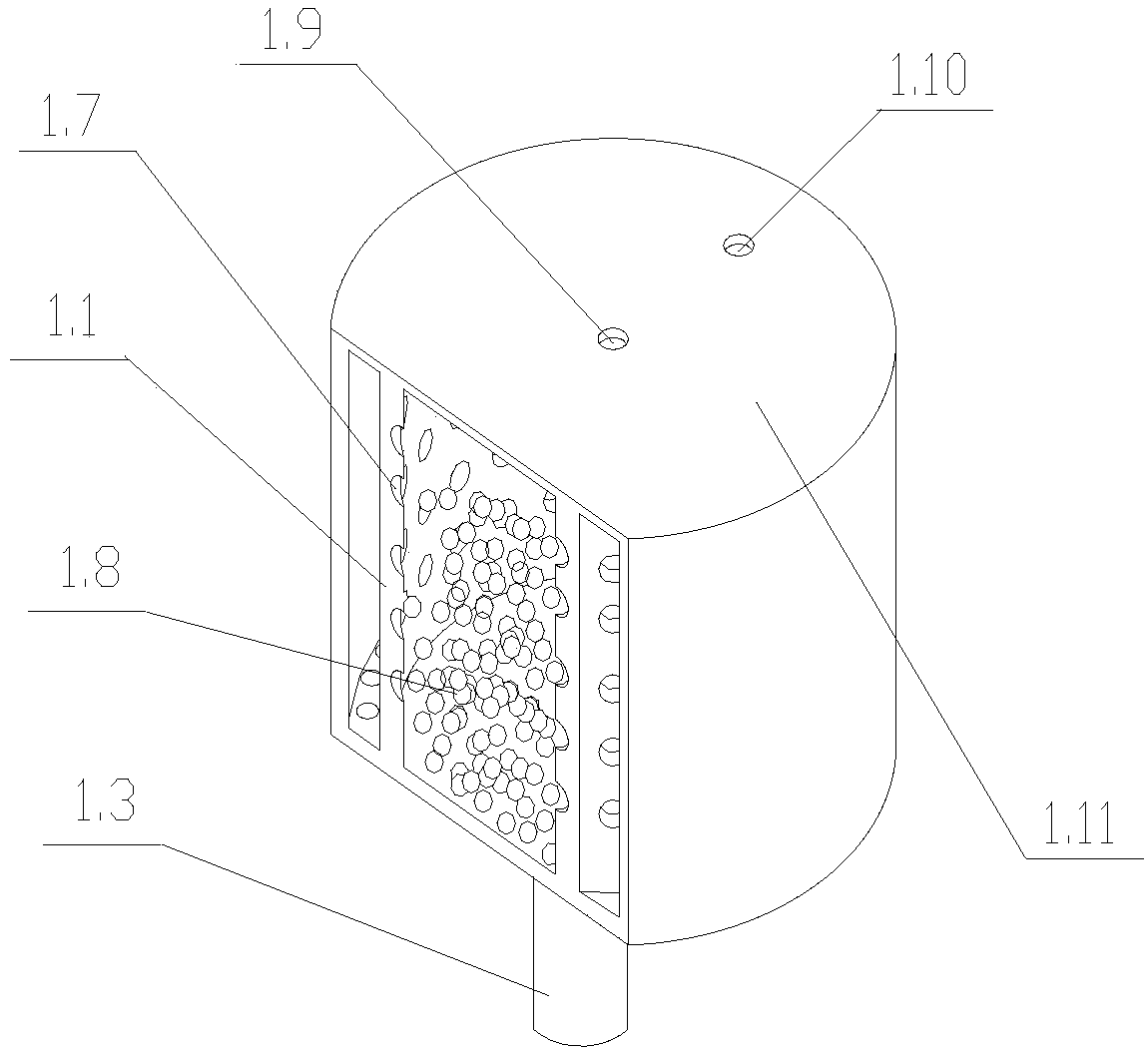 Water-oil separation device