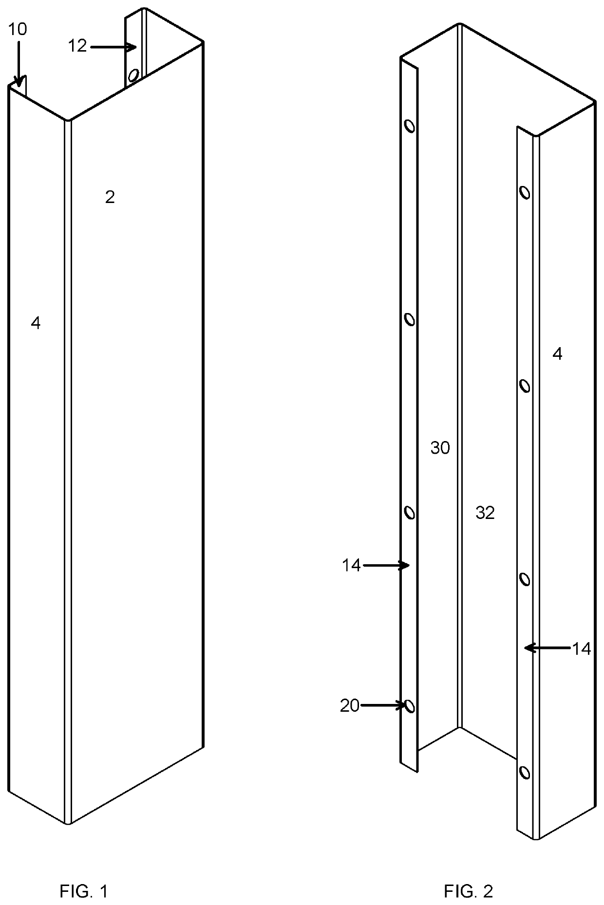 2x4 coupling plate