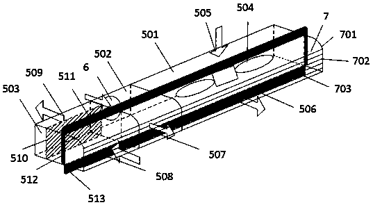 Solar device for car radiating and refrigerating and car