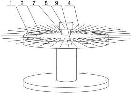 Copper wire pay-off device