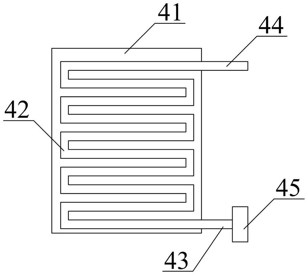 Air heat load recovery system of dry type oil-free air compressor