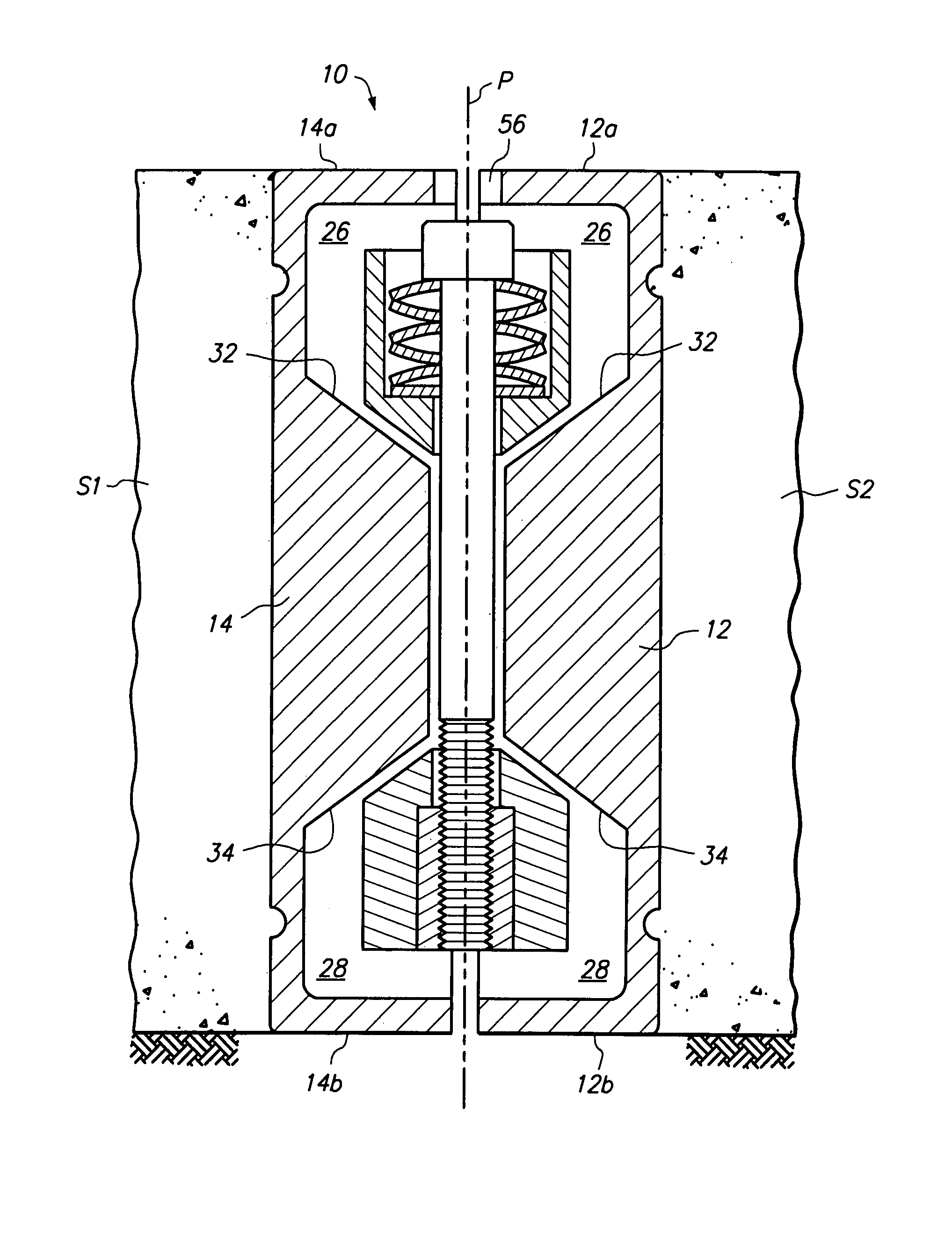 Concrete slab joint stabilizing system and apparatus