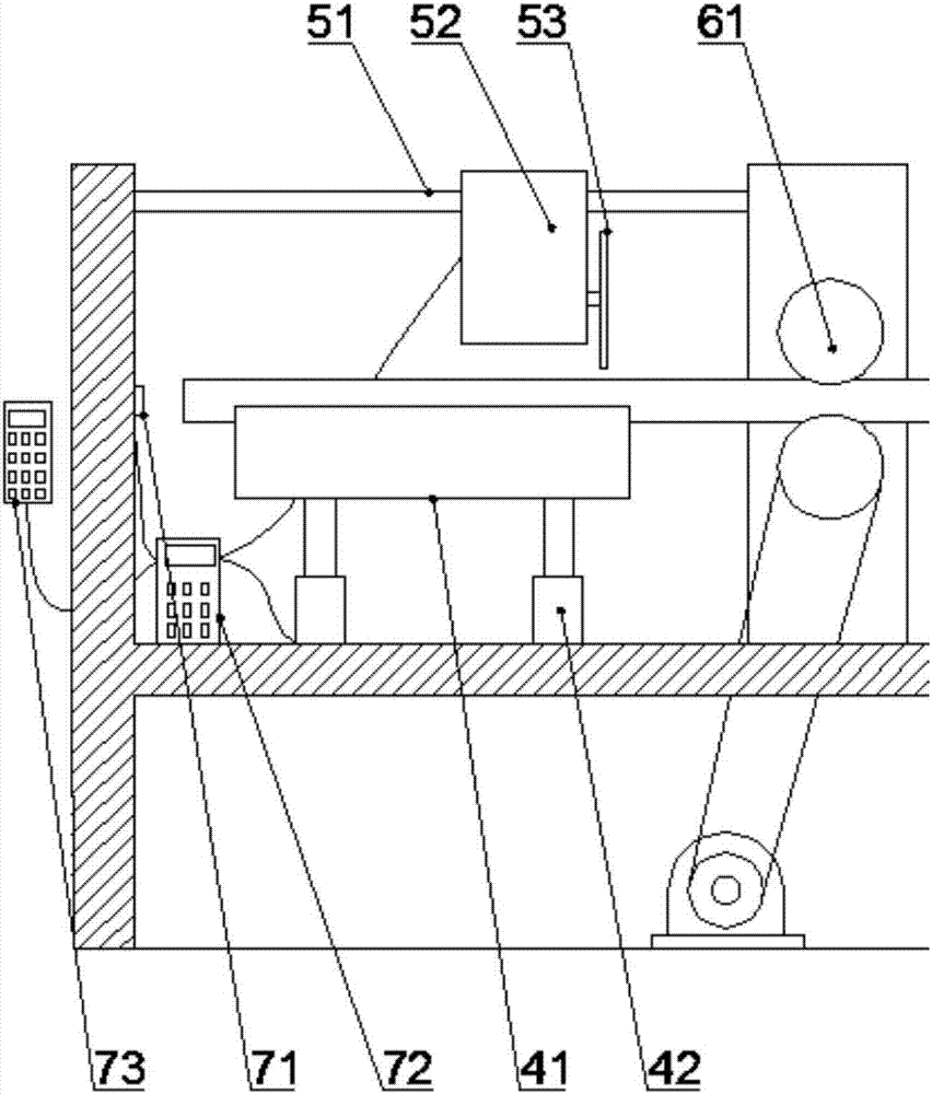 Stripping machine capable of unifying specifications of rods