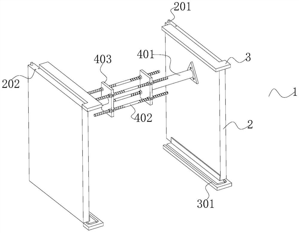 A kind of anti-collapse support device for foundation pit in civil construction