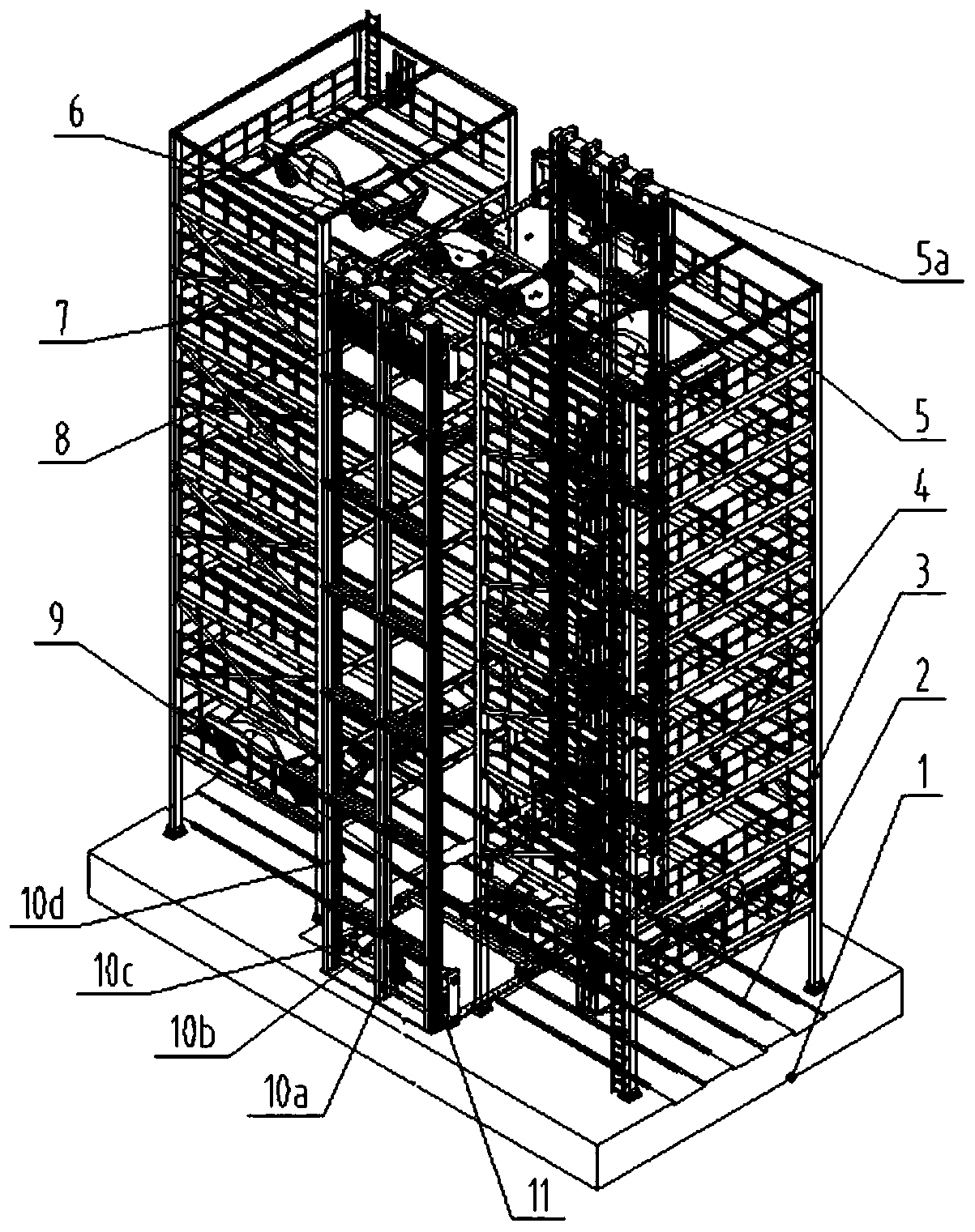 Three-dimensional parking device