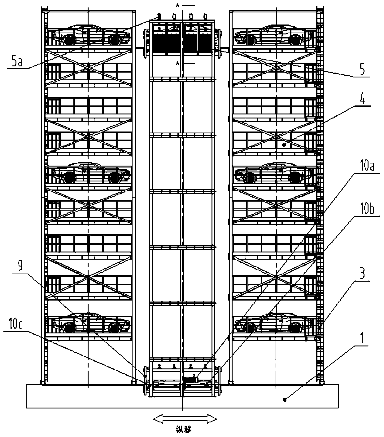 Three-dimensional parking device