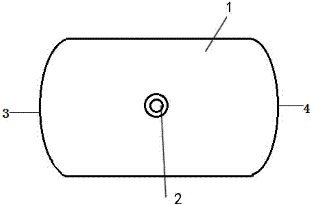 Packaging bag for shrimp larva transportation and packaging method thereof