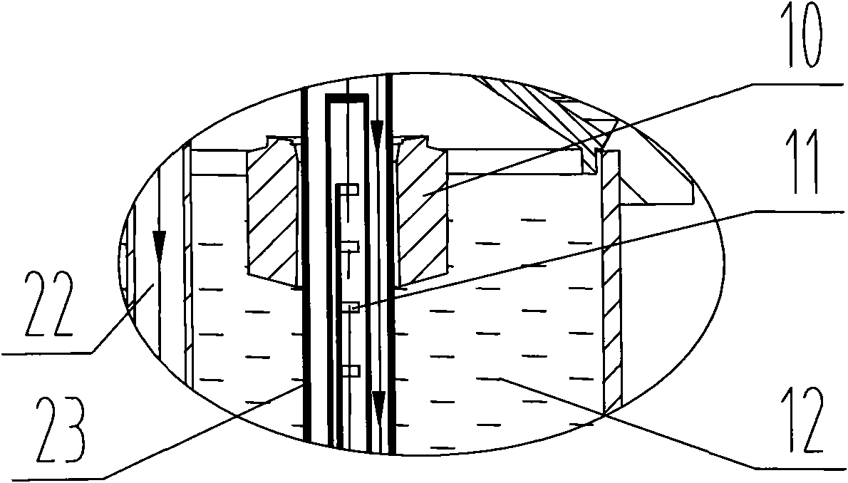 Electronic metering device for milking in constant volume