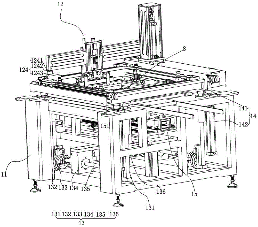 Full-automatic screen printing machine