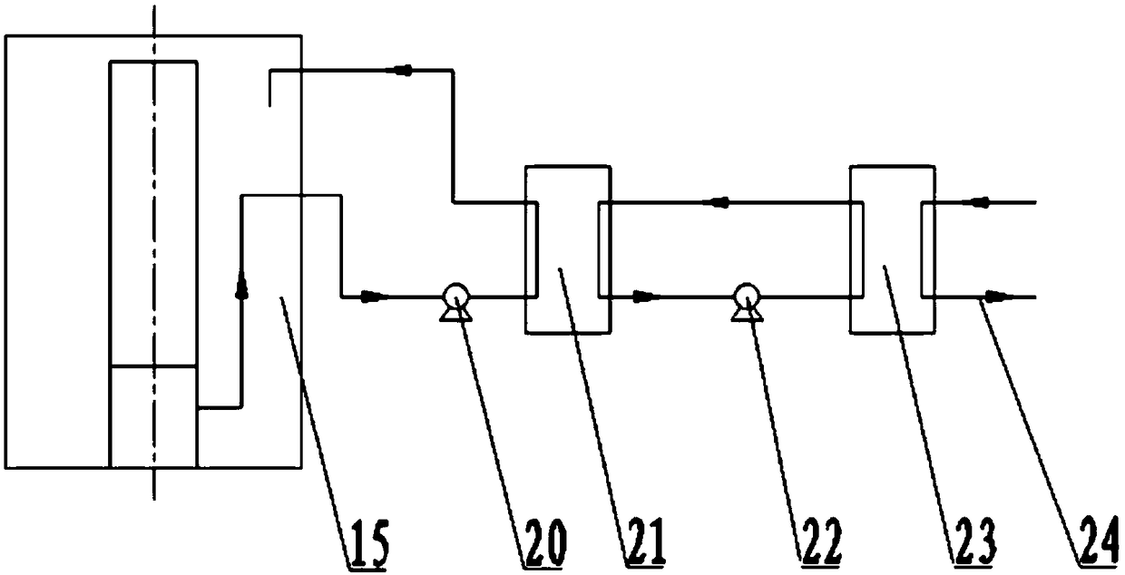 Swimming pool type regional low-temperature heat supply reactor