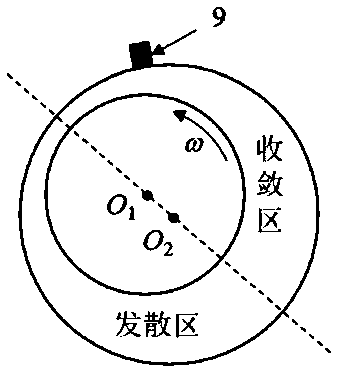 Double-screw-rod compressor radial bearing combination structure with sealing function