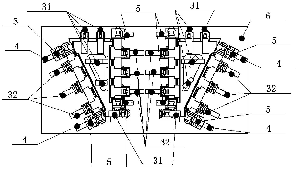 Universal tool for assembling and welding car coupler beam