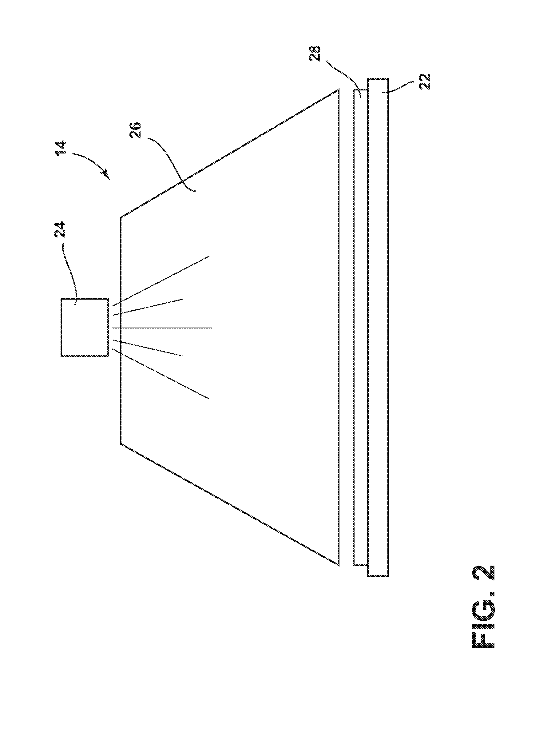 Vehicle reading lamp with low intensity light setting