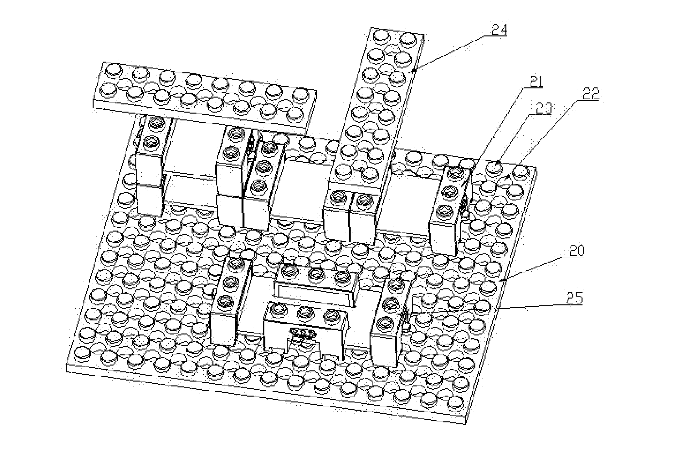 Compatible and Magnetic Absorption-Type Electronic Building Block