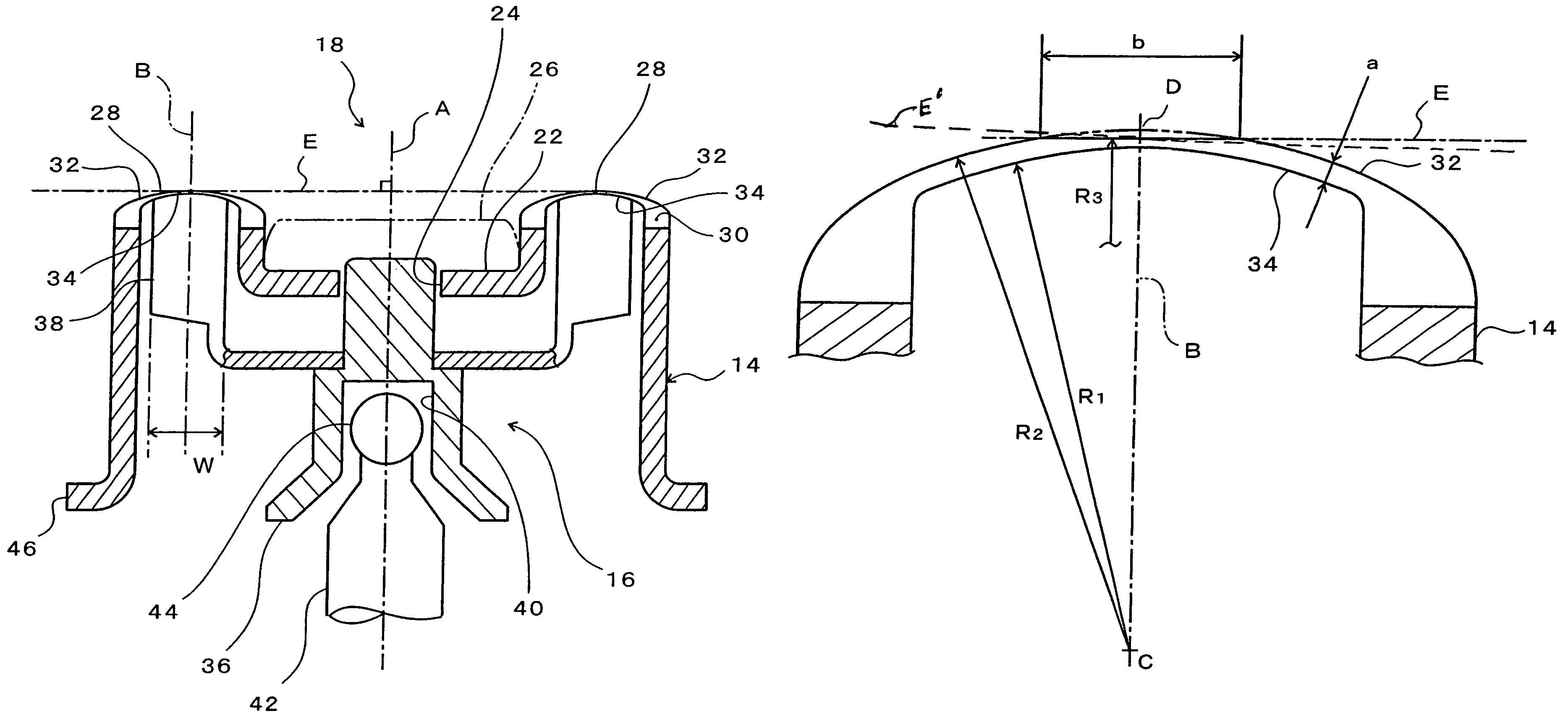 Rotary type electric shaver