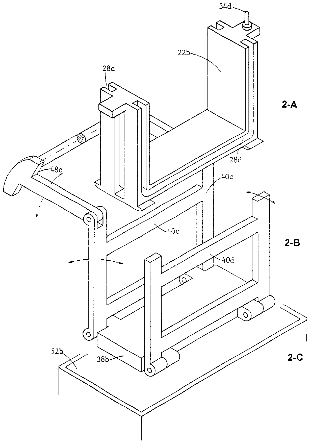 One-step use method of vertical piece type gel electrophoresis cell