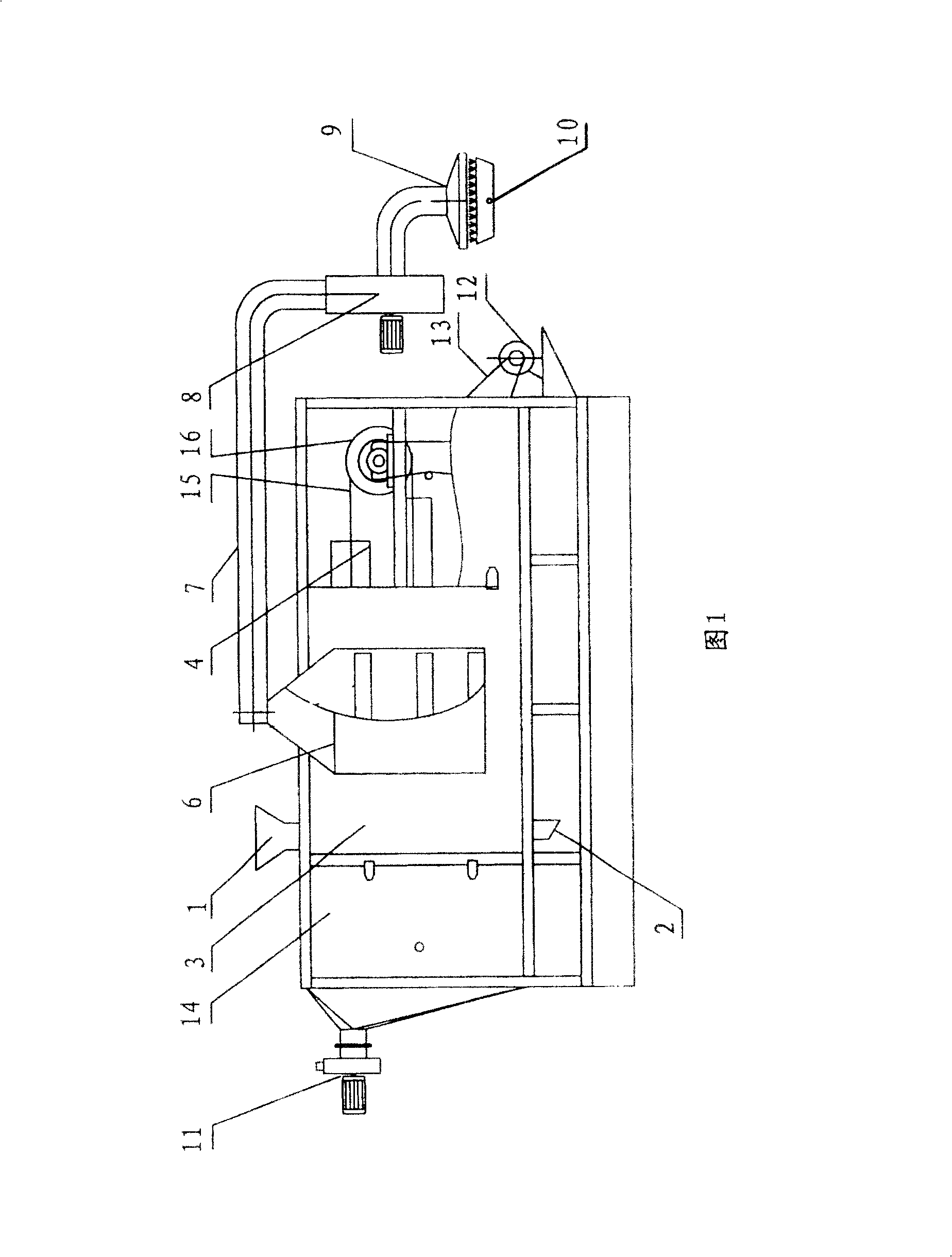 Biomass drying method and plate type biomass dryer