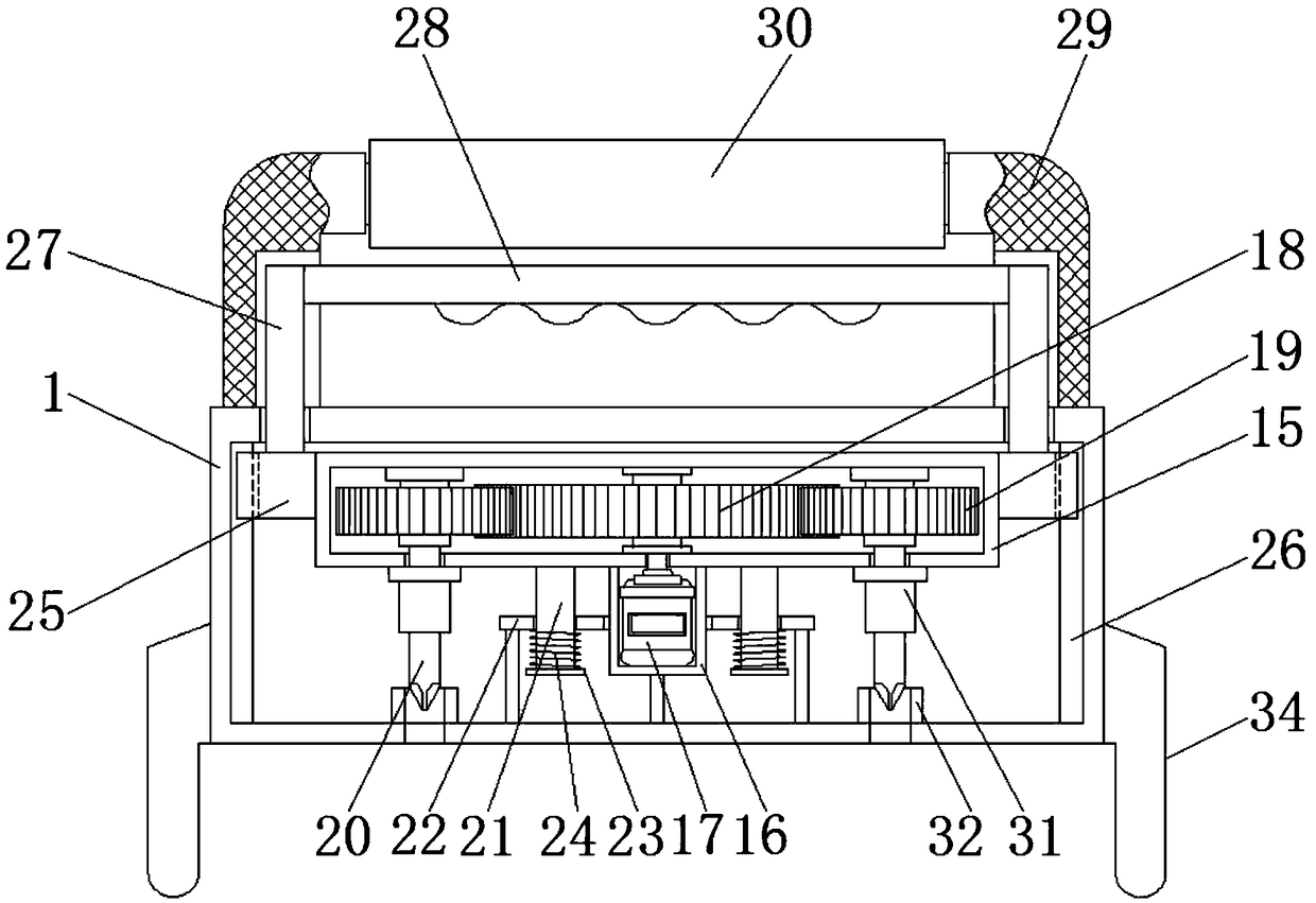 Quickly mounted circuit board mounting device