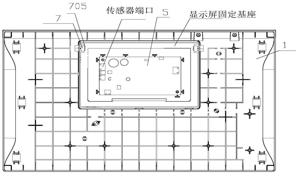 A washing machine control panel structure and its control method and washing machine