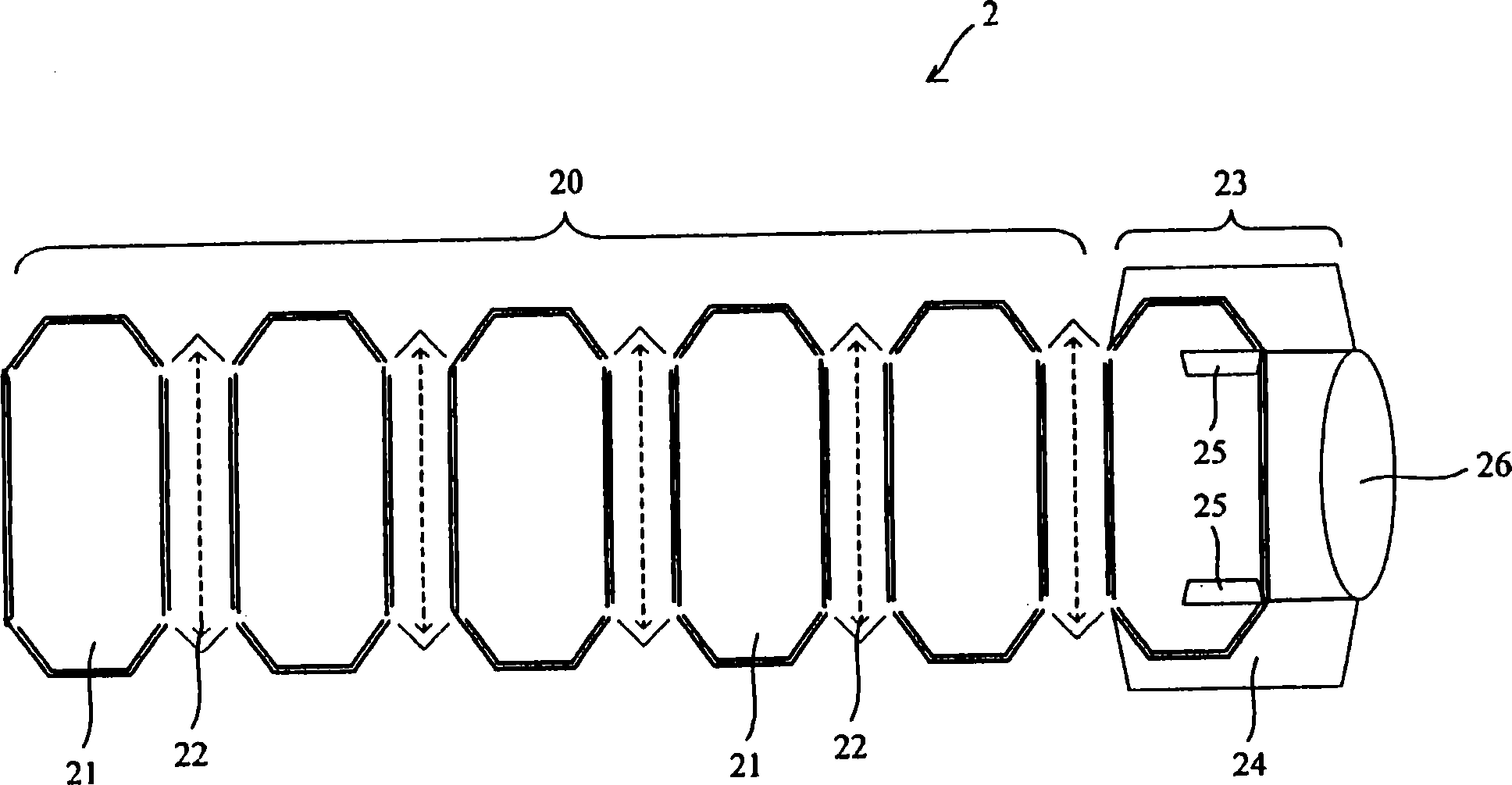 Nasal mask with hollow tube