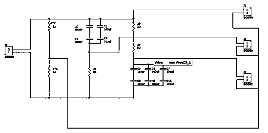 Combination type small-power motor magnetic field simulation model