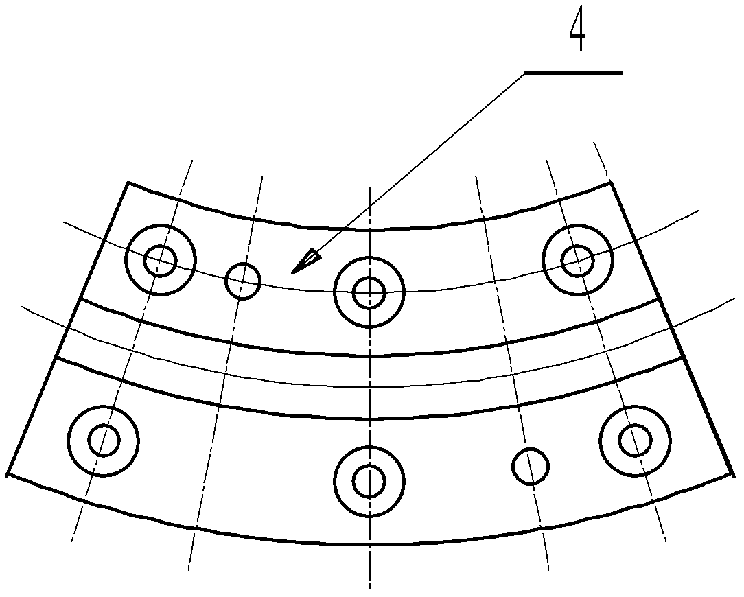 Thrust ball bearing for vertical lathe workbench