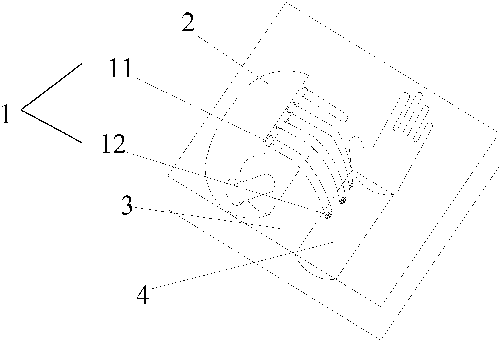 A pulse condition collection contact device