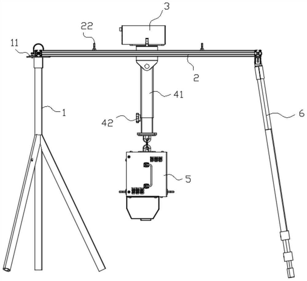 Multi-scene module combined cable X-ray visual detection device