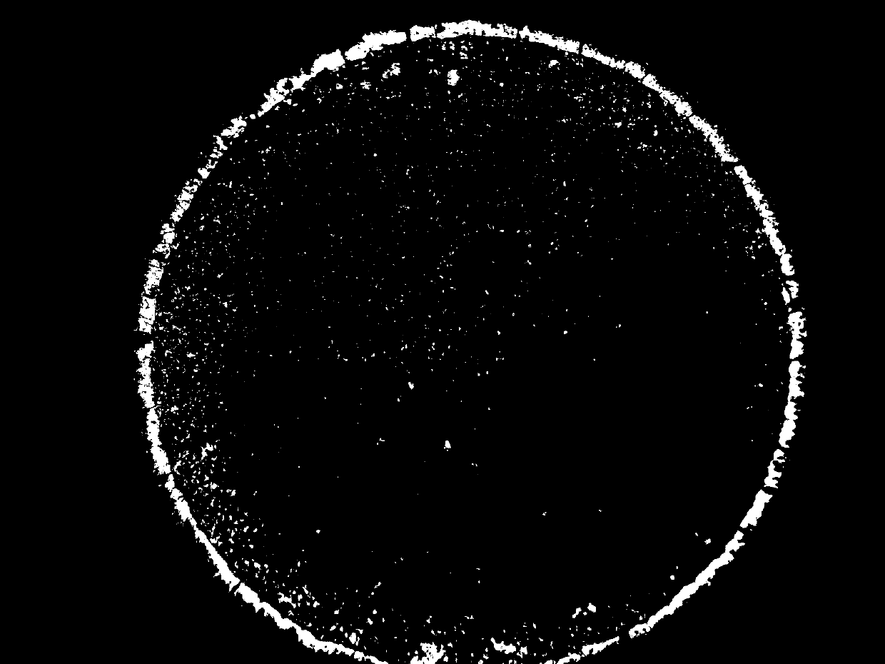 Thorium tungsten wire used for winding microwave oven magnetron and manufacturing method of thorium tungsten wire