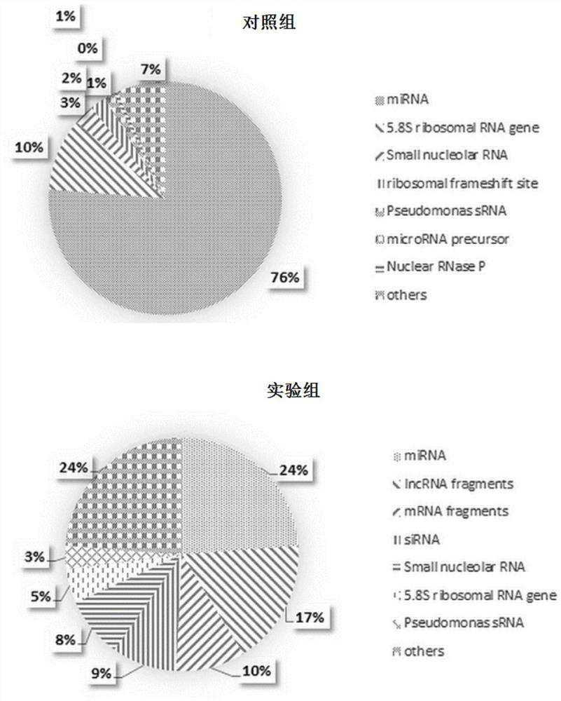 Construction method for short RNA fragment library, kit and application