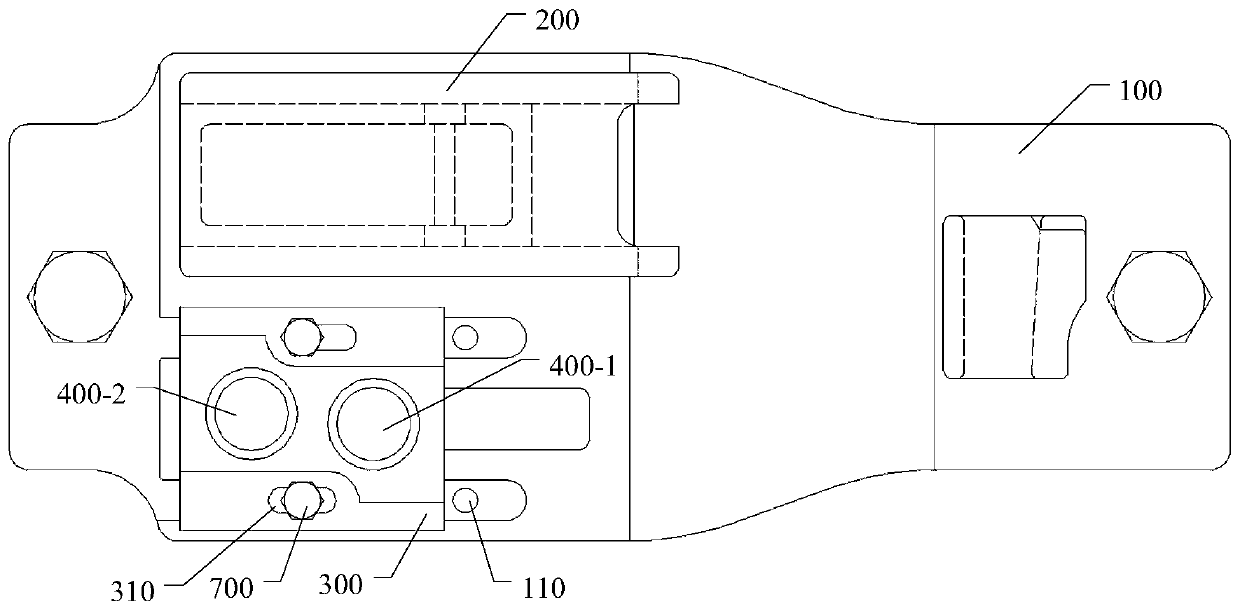 Turnout slide bed plate and switch