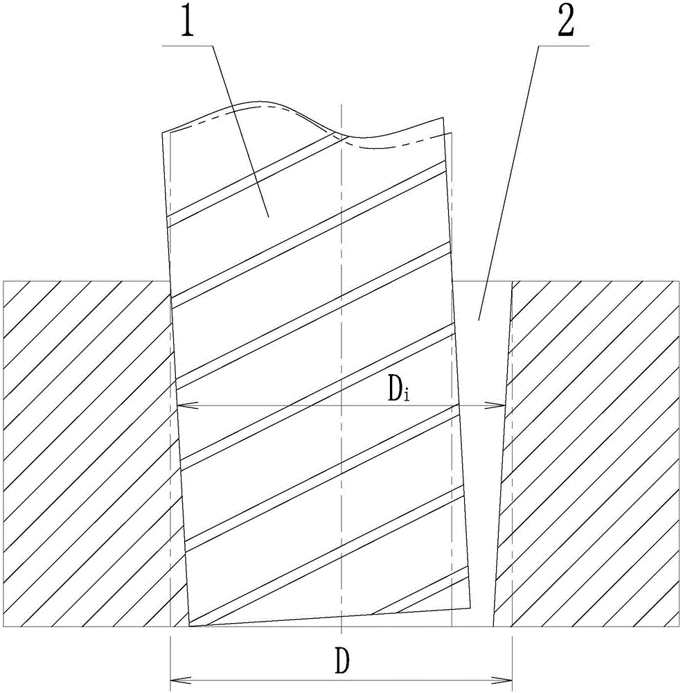 Hole diameter error modified compensation method based on screw milling hole