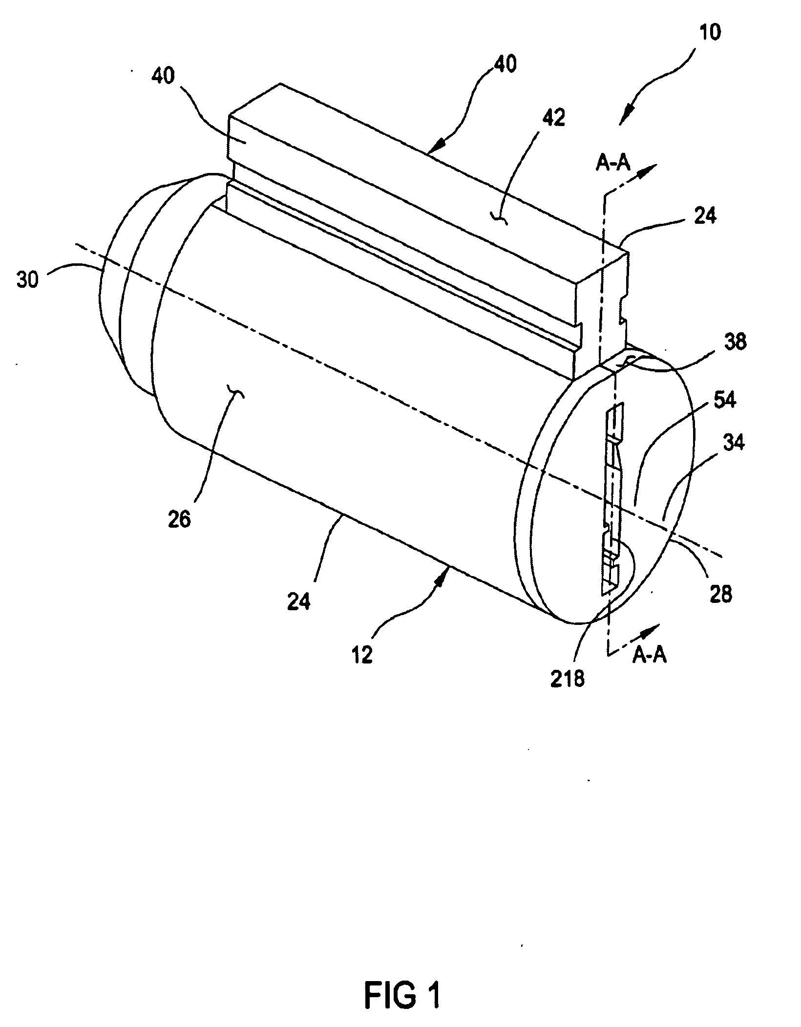 Variable shear line lock cylinder