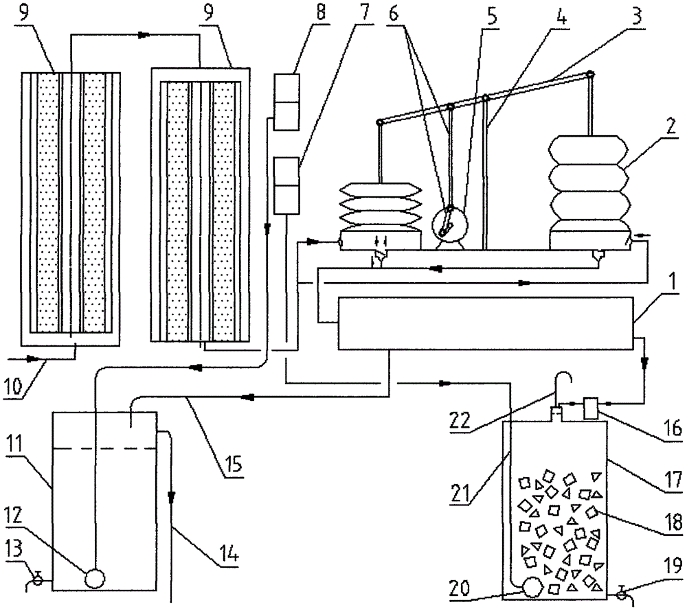 Healthy type low-noise and low-cost reverse osmosis water purifier