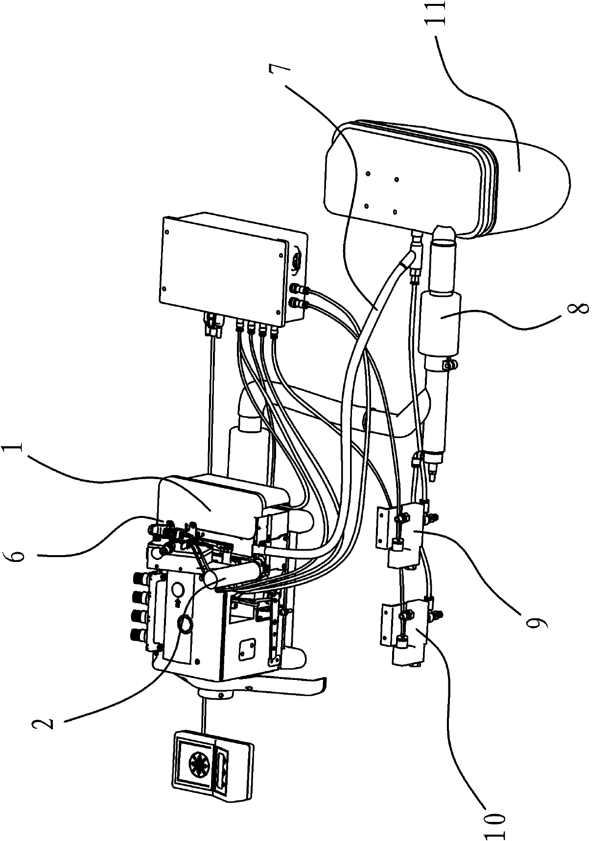 Thread cutting mechanism in sewing machine