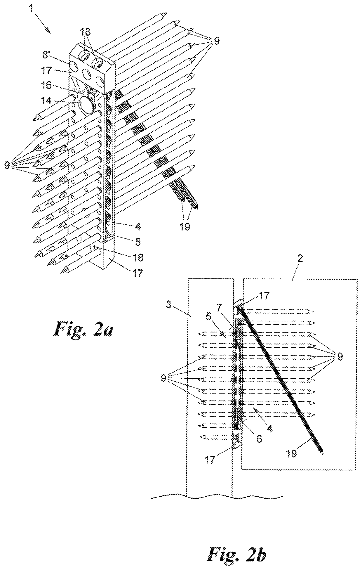 Connector for two workpieces