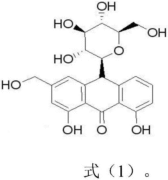 Application of aloin in preparation of medicine for treating ischemic stroke