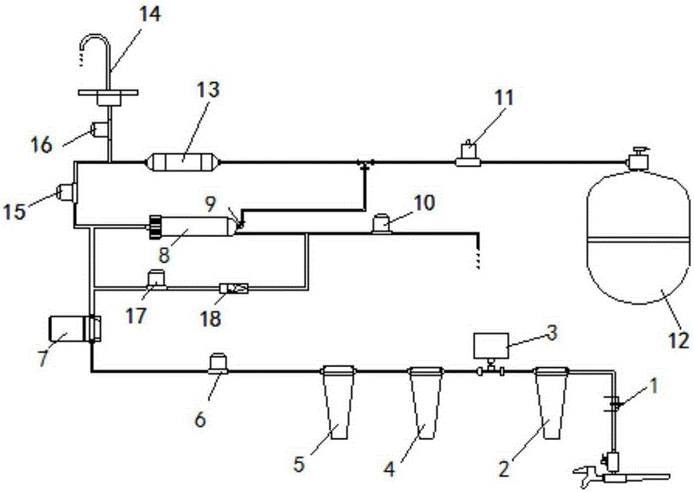 Water purification machine with pure water reflux unit