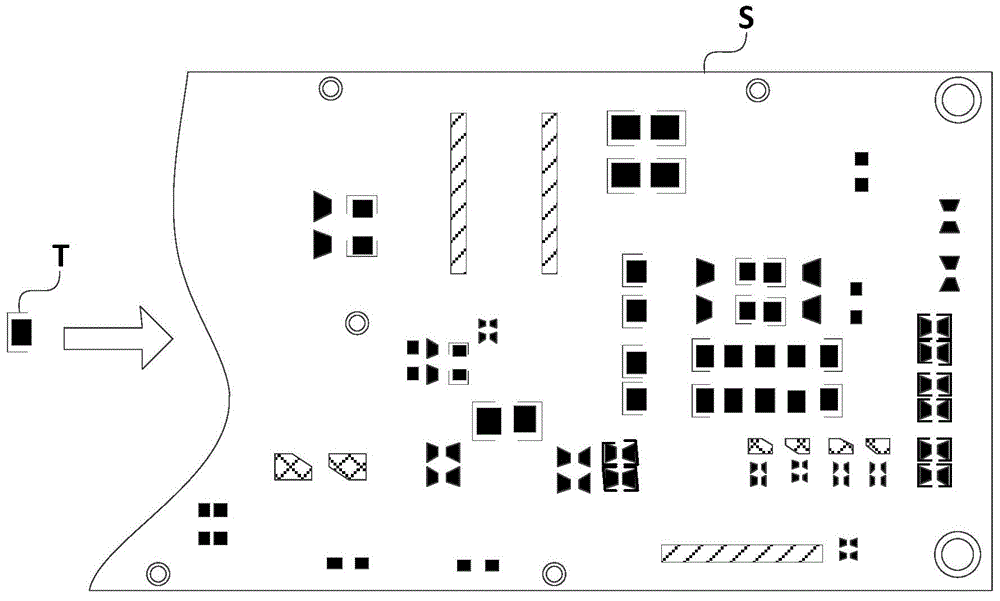 Electronic component recognizing method and system