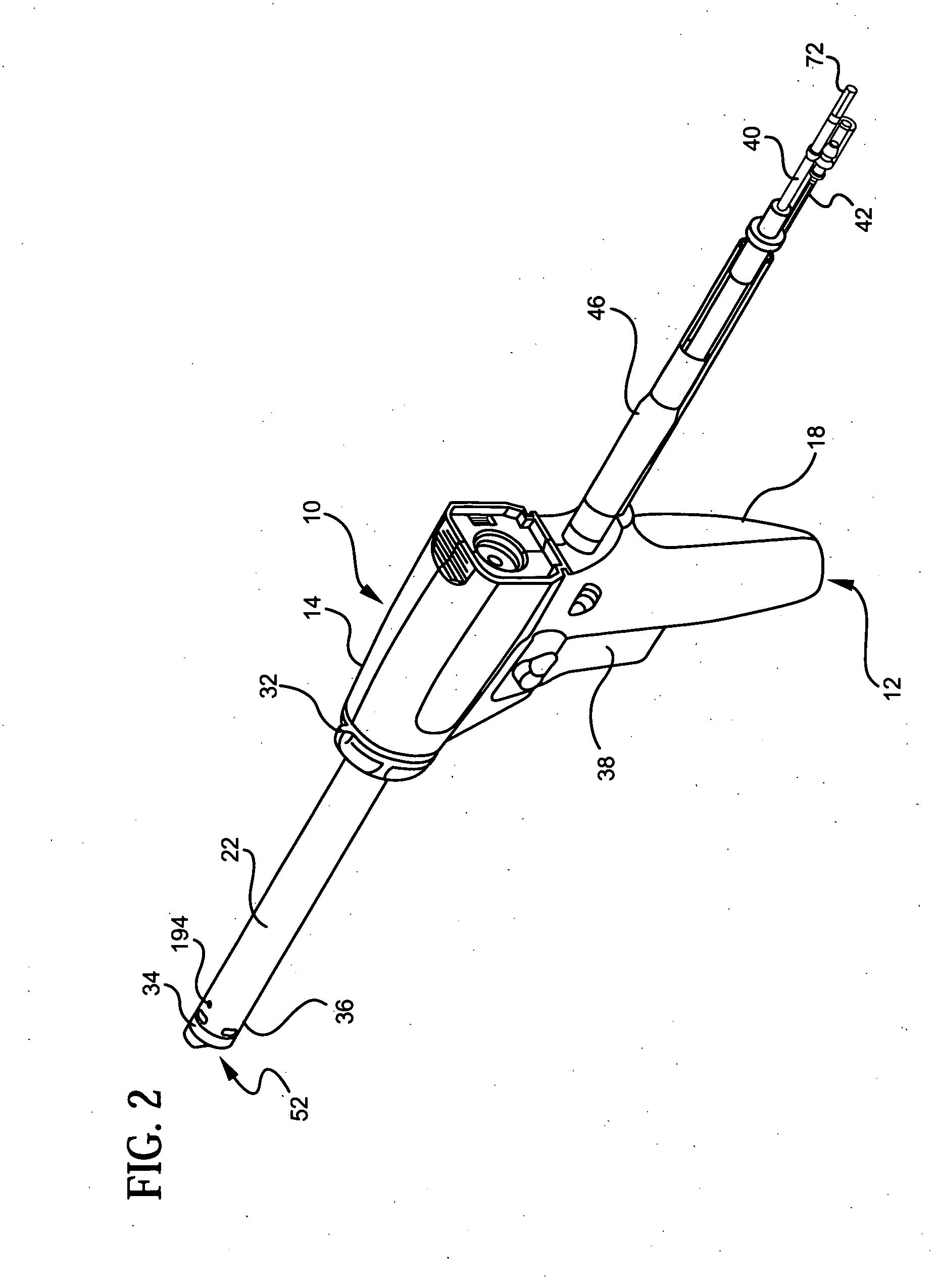 Morcellator with detachable handle