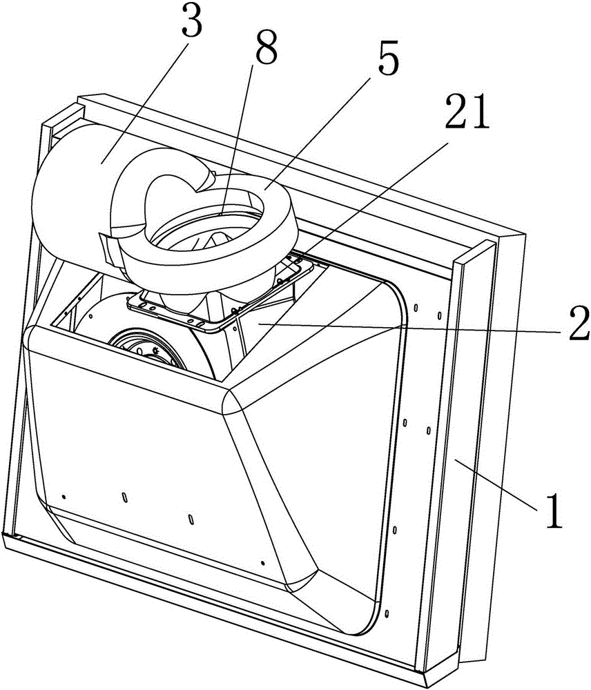 Range hood with auxiliary air inlet function