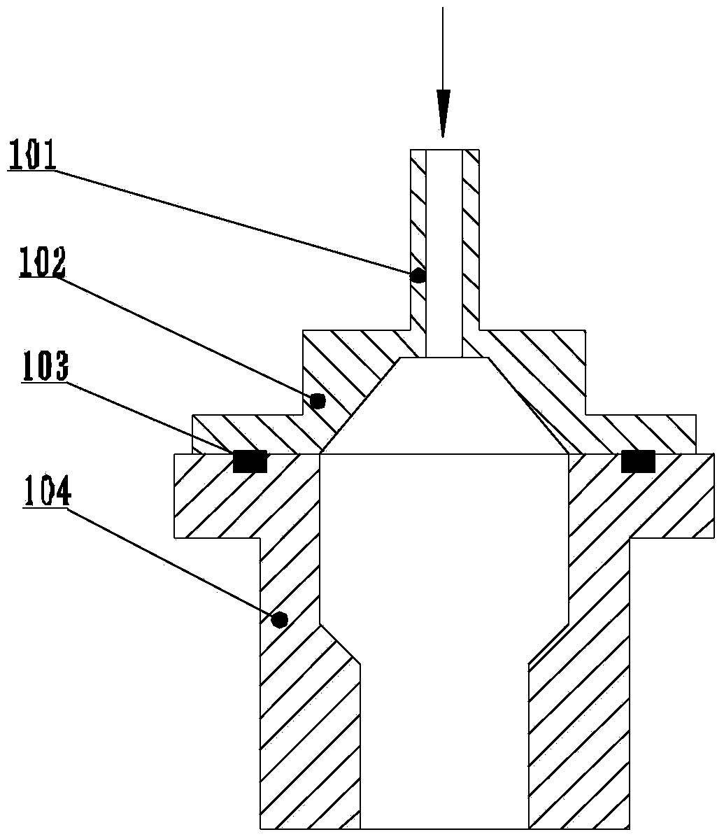 Detachable nozzle and device for manufacturing atomic layer deposited film