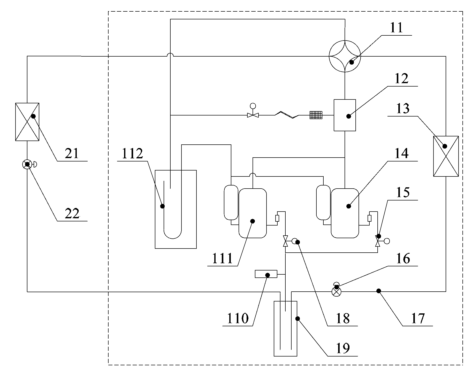 Air conditioner, outdoor unit of air conditioner, heating air supplementing method and refrigeration air supplementing method