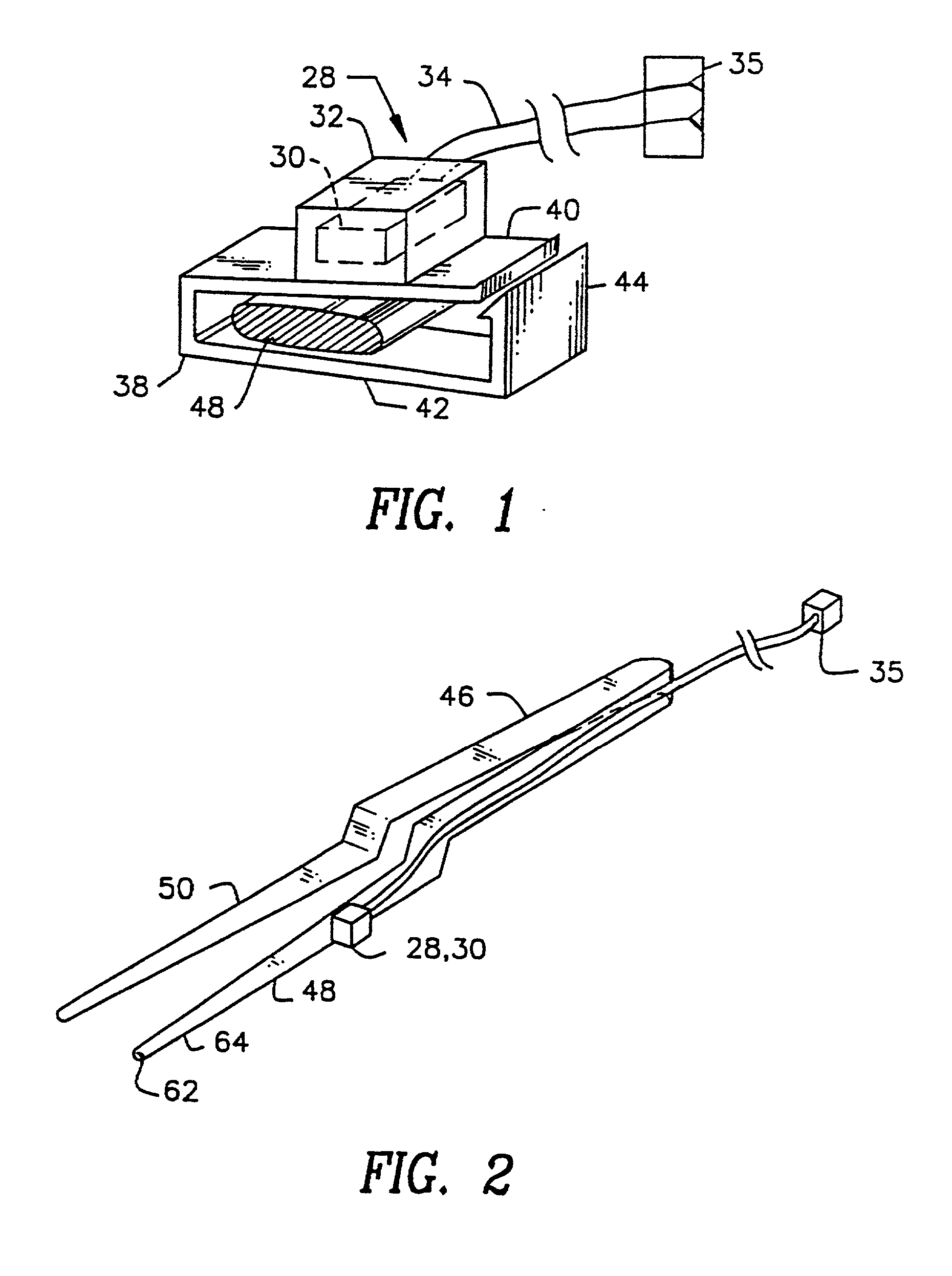 Medical probes with field transducers