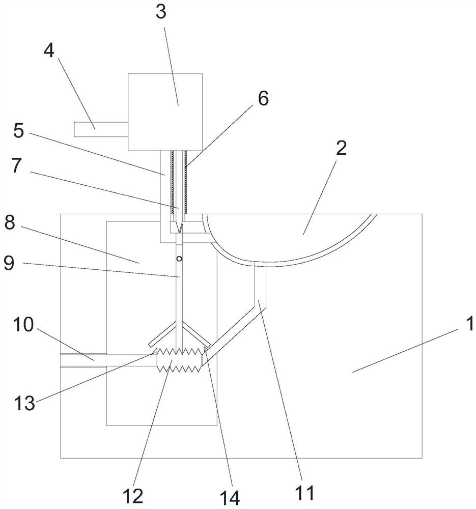 Squatting pan provided with intelligent loudspeaker box