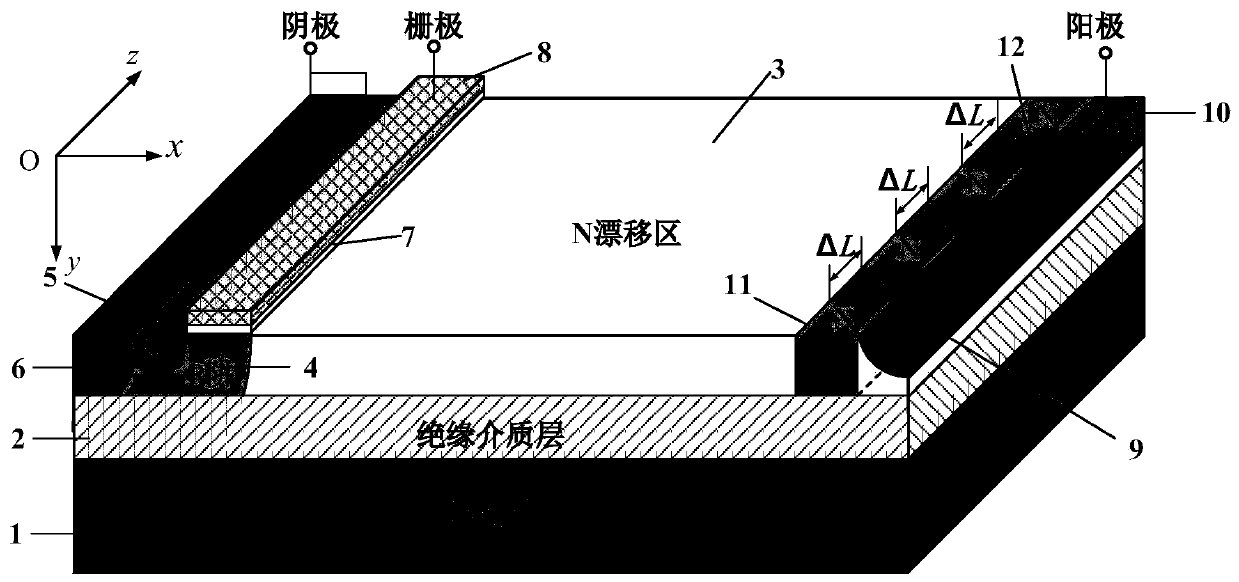 A short-circuited anode soi LIGBT