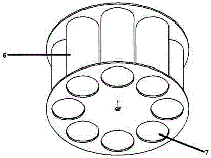 Dropping device for rotor craft