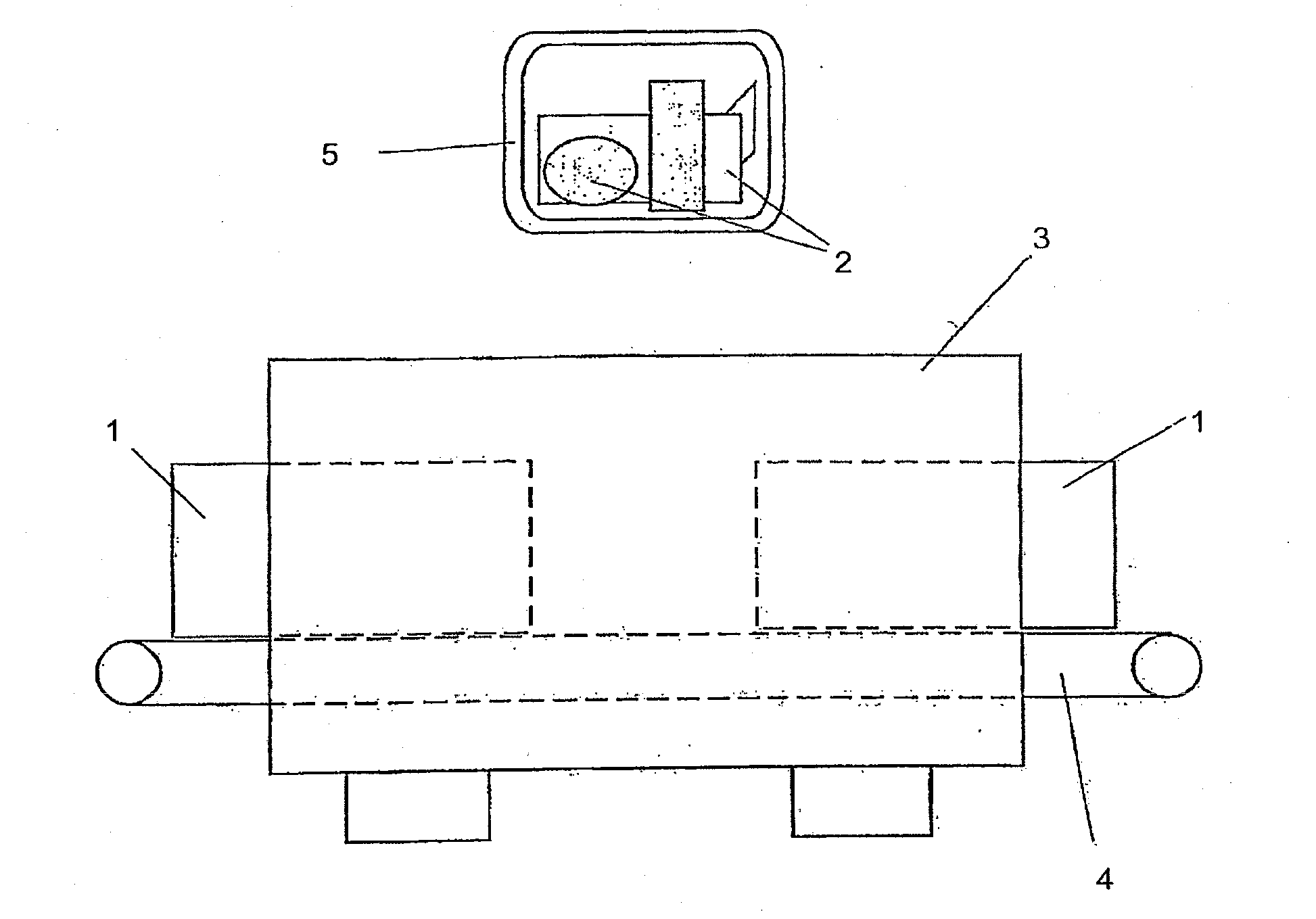 Method and system for inspecting objects, particularly items of luggage