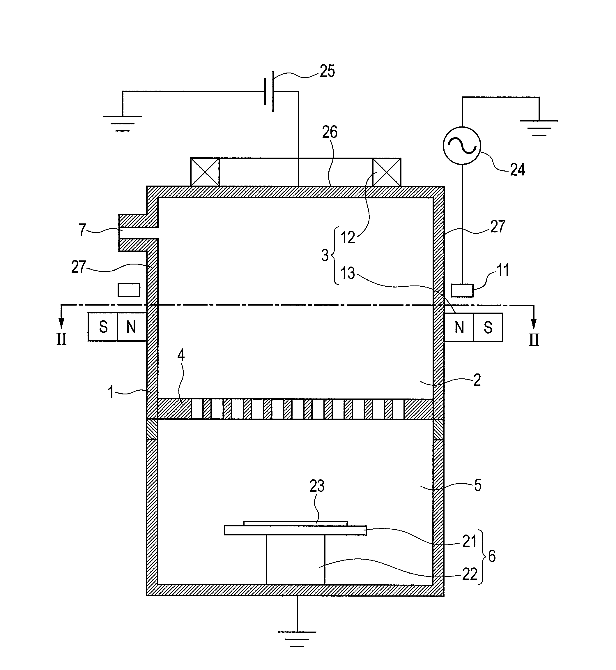 Plasma processing device, plasma processing method and method of manufacturing element including substrate to be processed